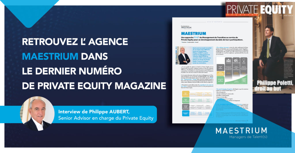 Philippe AUBERT interviewé dans Private Equity Magazine