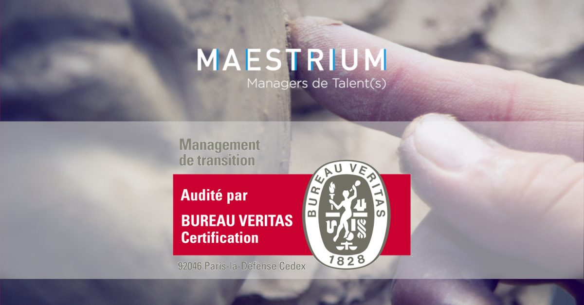 MAESTRIUM a été labellisé Bureau Veritas Certificaiton