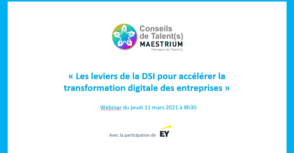 Les leviers de la DSI pour accélérer la transformation digitale des entreprises