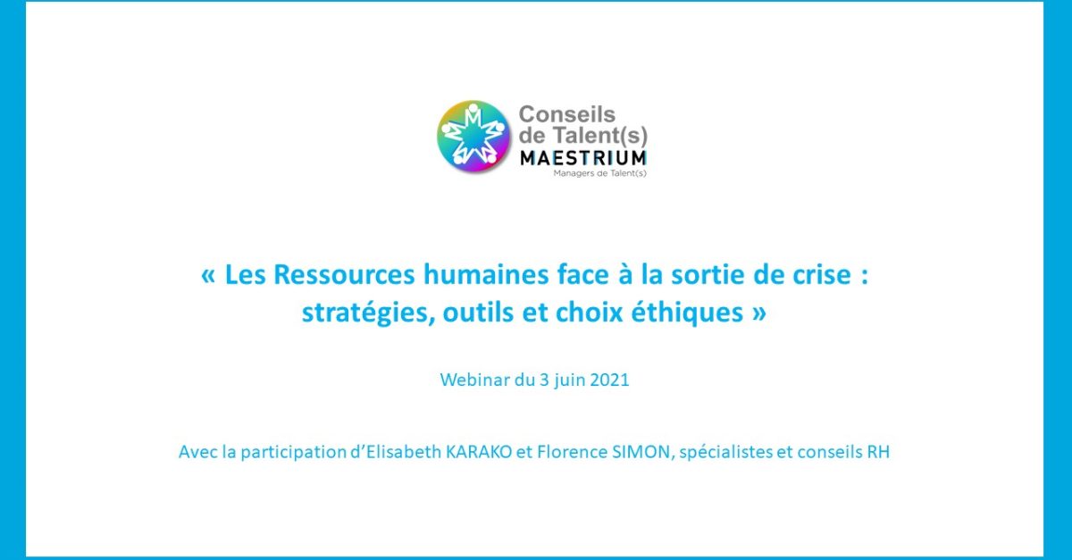 Conseils de Talents MAETRIUM