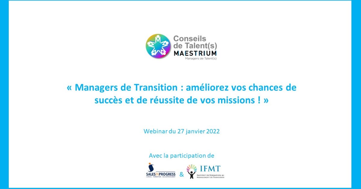 Replay du webinar avec l'IFMT et Salesinprogress